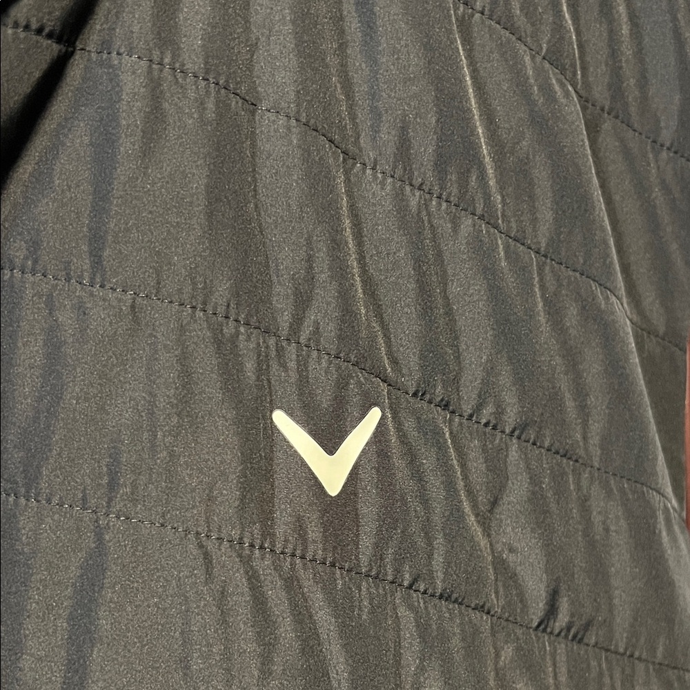 Brand New Callaway Men's Black Quilted Lightweight Sun Protection UPF Golf Vest! - Picture 8 of 12
